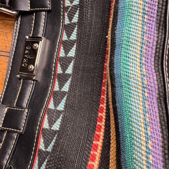 CHAPS‎ multicolored shoulder bag western boho - Picture 5 of 7